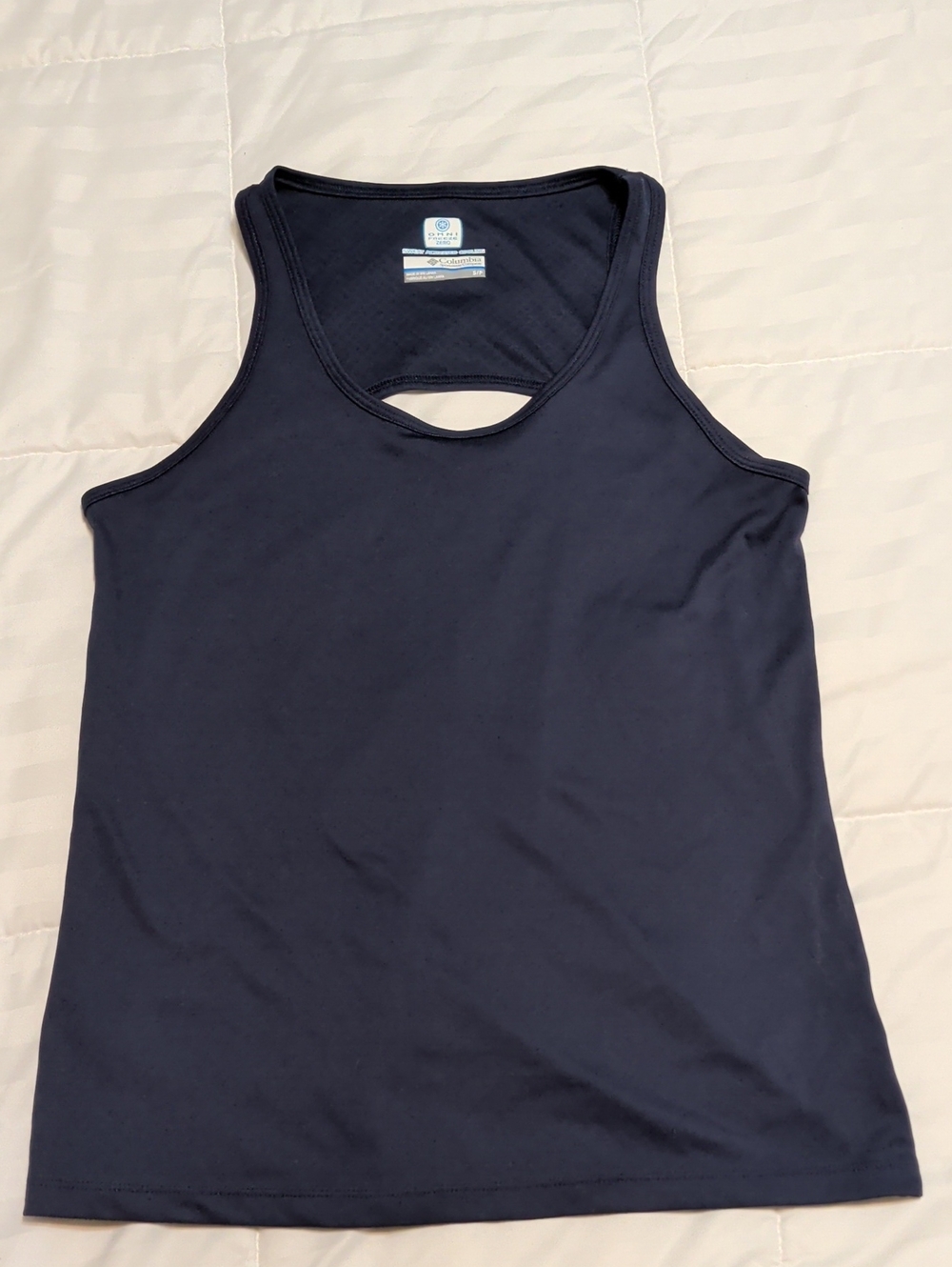 Columbia Women's Navy Racerback Performance Tank